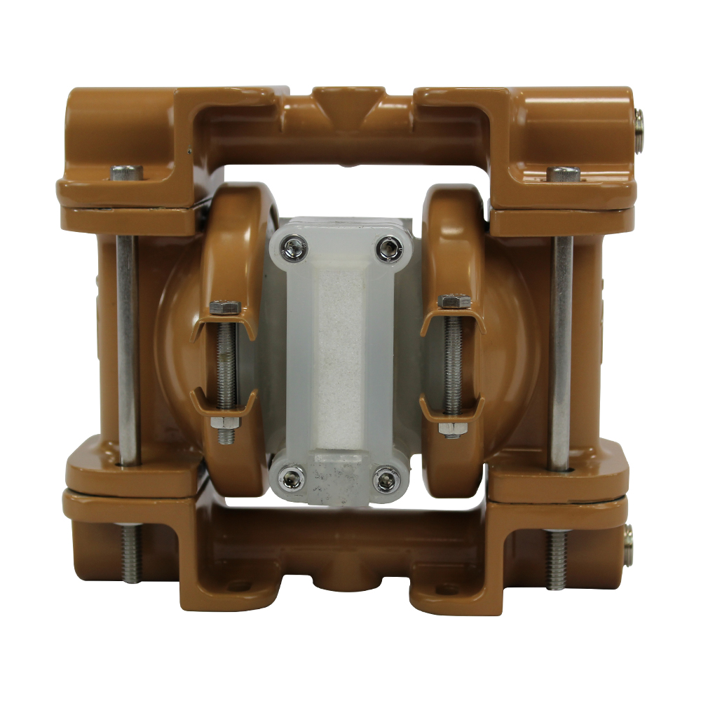 1/4 inch Metallic PTFE-Fitted Air-Operated Double Diaphragm Pump.