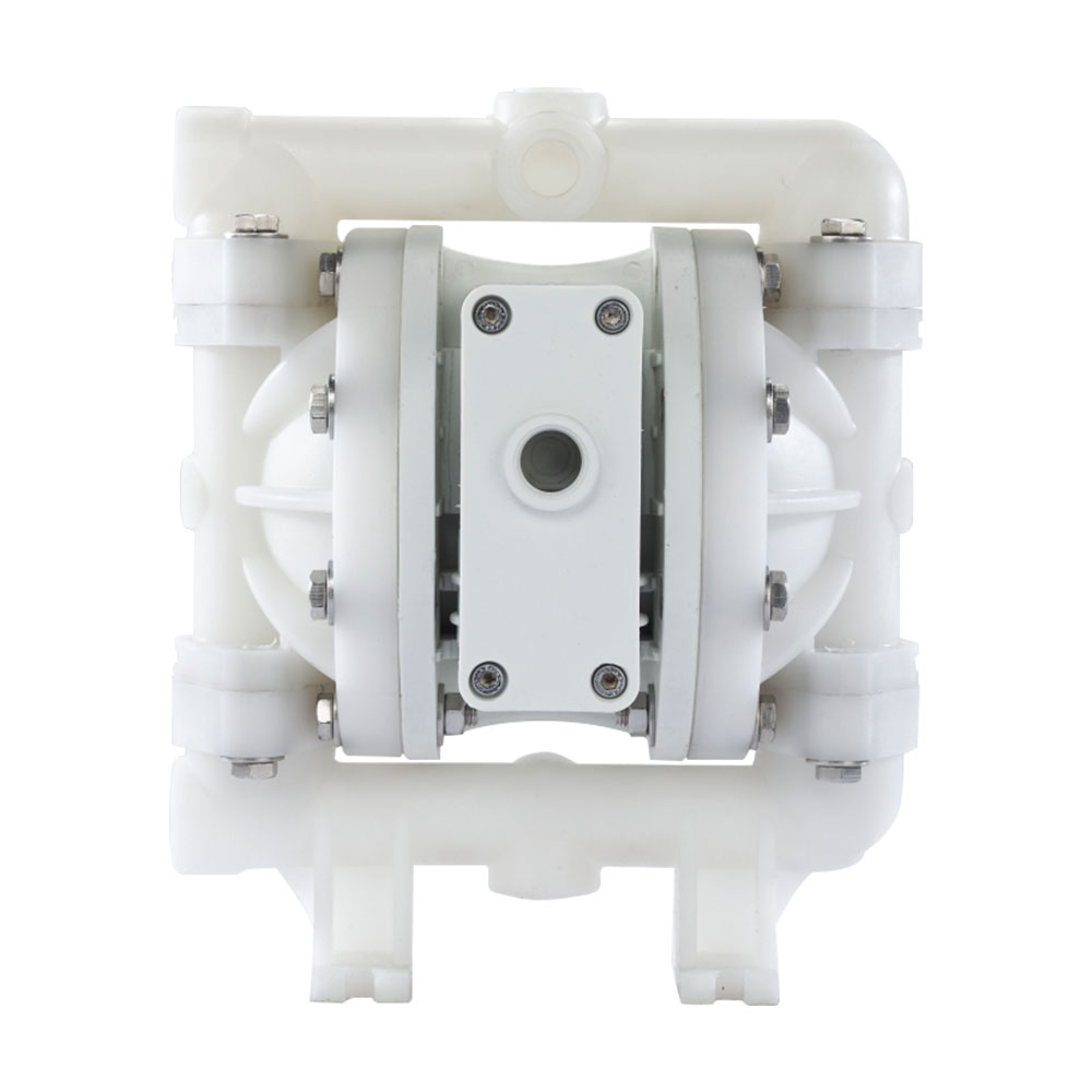 1/2 inch Non-Metallic Rubber/TPE-Fitted Air-Operated Double Diaphragm Pump Bolted.