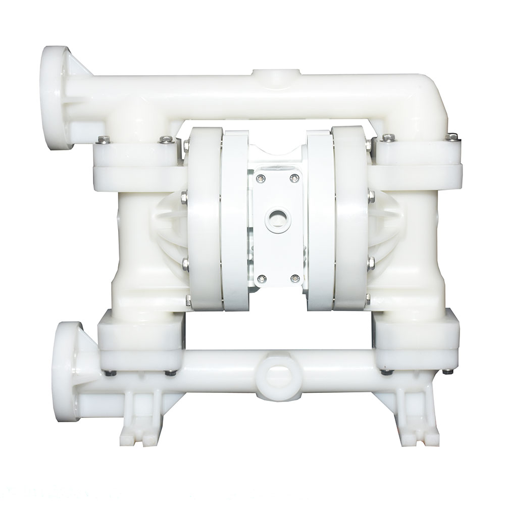1 inch Non-Metallic PTFE-Fitted Air-Operated Double Diaphragm Pump Bolted.