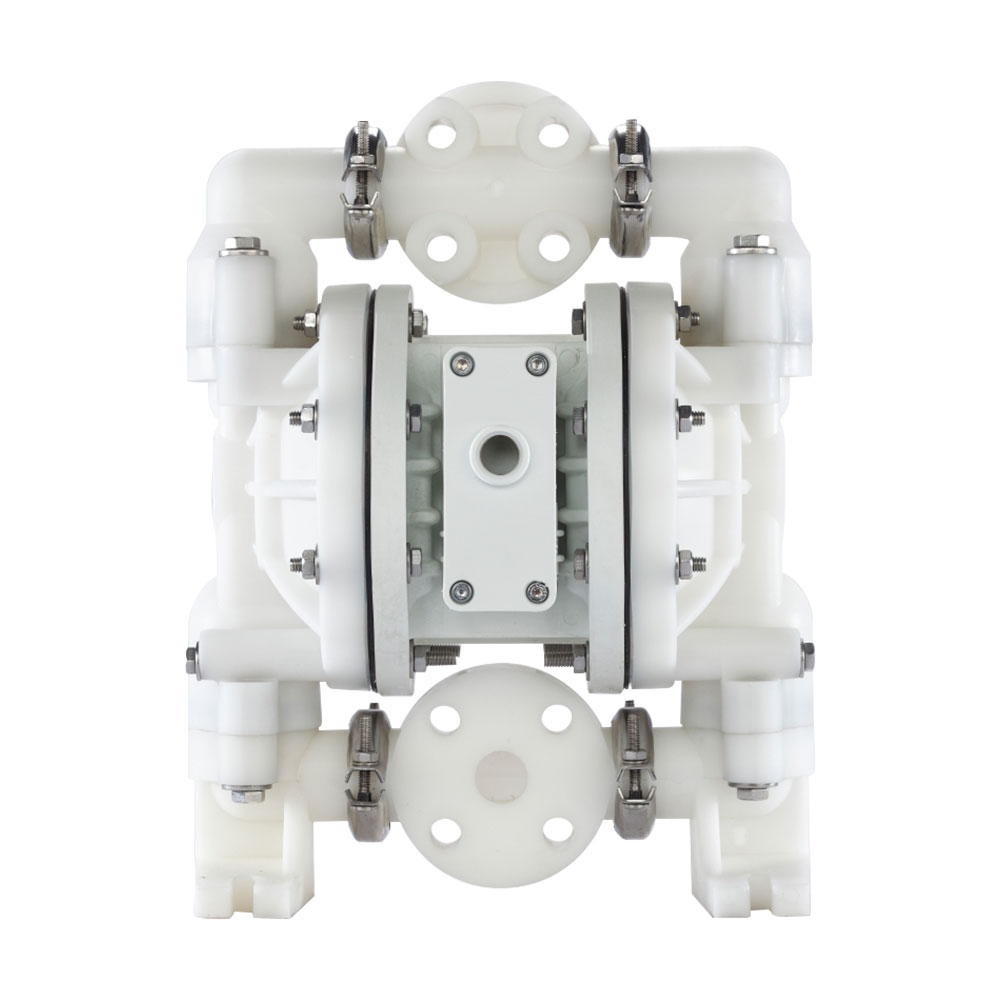 1 inch Non-Metallic Rubber/TPE-Fitted Air-Operated Double Diaphragm Pump Bolted.