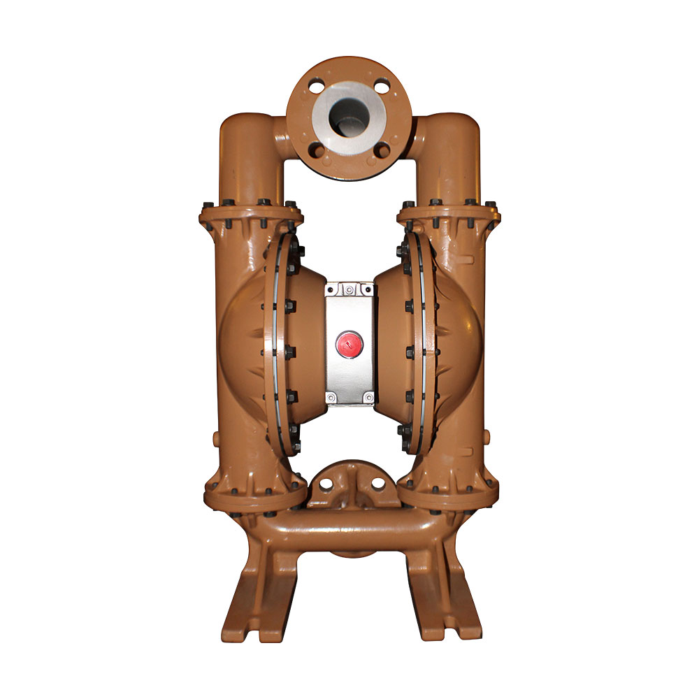2 inch Metallic Rubber/TPE-Fitted Air-Operated Double Diaphragm Pump Bolted.