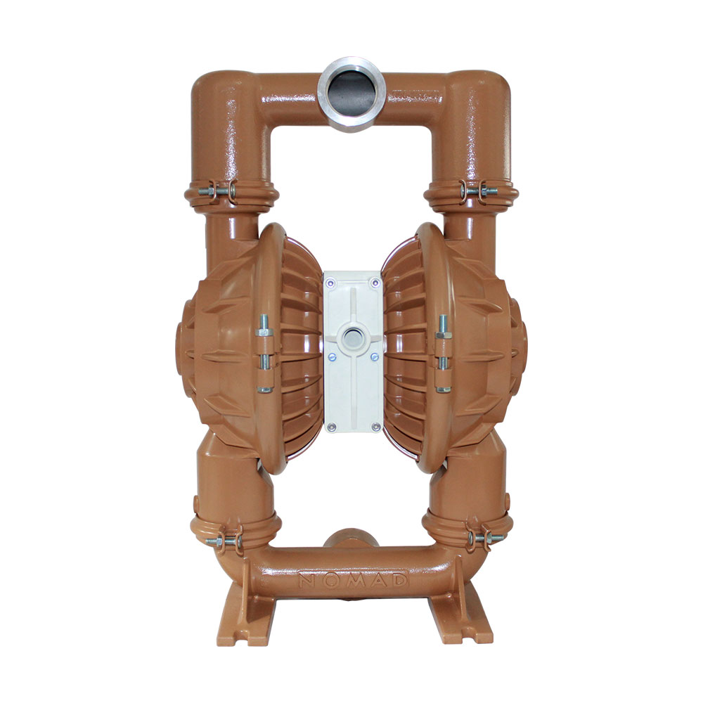 2 inch Metallic Rubber/TPE-Fitted Air-Operated Double Diaphragm Pump Clamped.