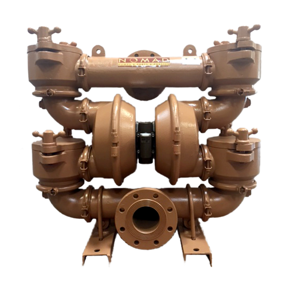 4 Inch Metallic Rubber/TPE Fitted Air-Operated Double Diaphragm Pump
